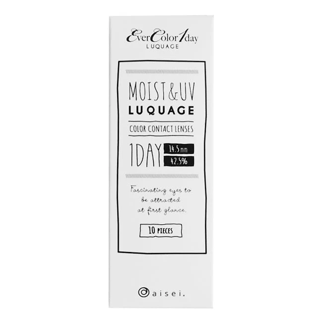 EverColor 1 Day LUQUAGE Skinny Hazel Japanese color lenses (10p) - Image 6