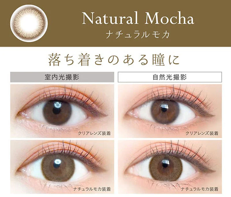 EverColor 1 Day Natural Mocha Circle Lenses (20p) - Image 4