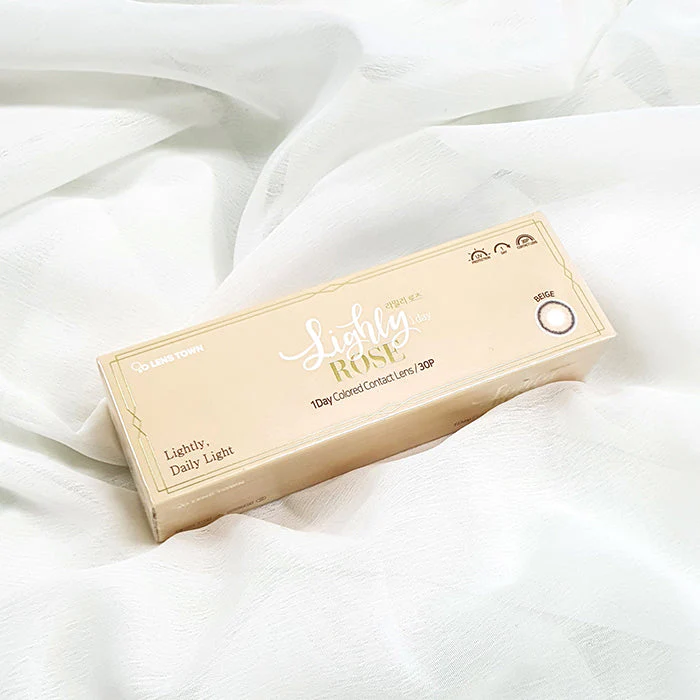 Lenstown 1-Day Lighly Rose Beige (30 Pack) - Image 4