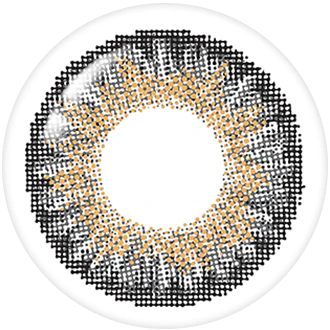 Lenstown Not Bad Gray Colored Contact Monthly Lenses (1 Pack) - Image 2