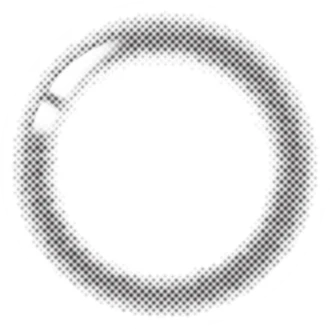 Lenstown Nudy Coco Black Monthly Colored Contacts (2 Pack) - Image 2