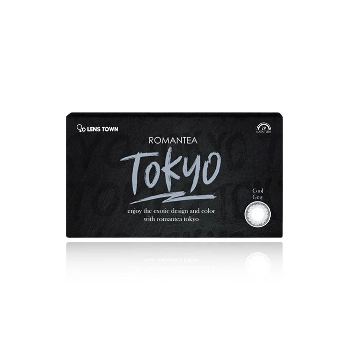 Lenstown Romantea Tokyo Cool Gray Monthly (1-Month / 2 Pack) - Image 4