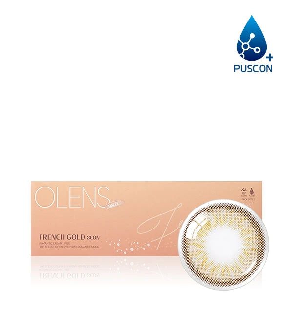 OLENS 1 Day French Gold 3con Hazel (10 Pack) - Image 7