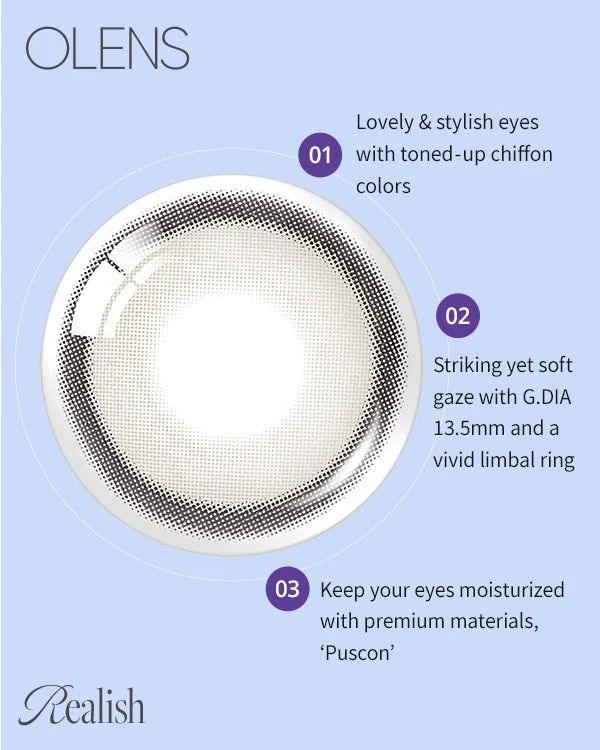 OLENS 1-Day Realish Gray (10 Pack) - Image 6