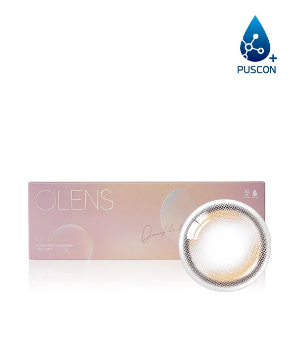 Olens Double Tint 1 Day Brown Circle Lenses (20p) - Image 7