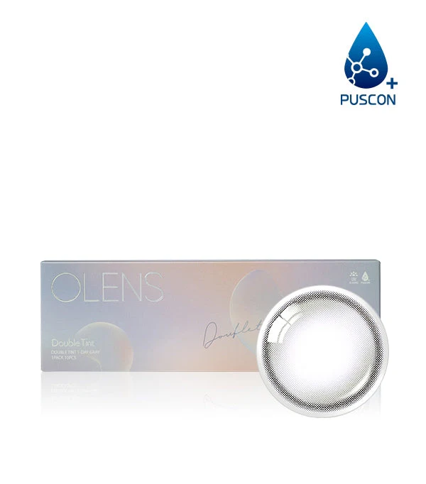 Olens Double Tint 1 Day Gray Circle Lenses (20p) - Image 7