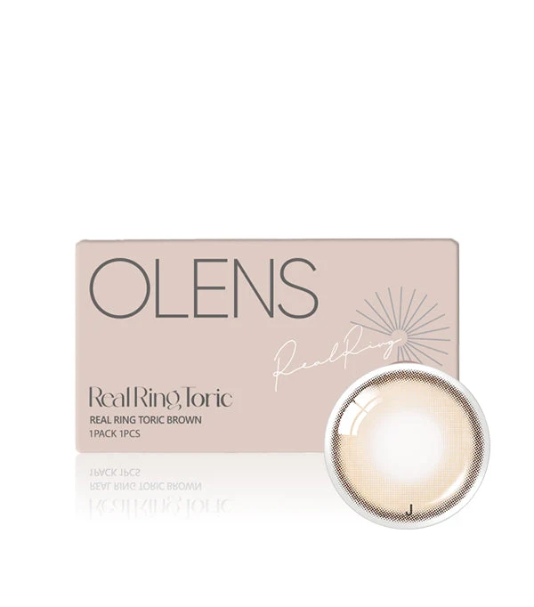 Olens Real Ring Brown Toric Monthly Circle Lenses (2 Pack) - Image 7